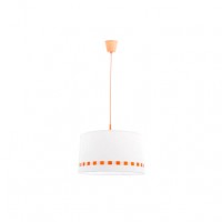 Distribuidor - Lâmpadas Diversas | Colgantes Infantil | COLGANTE LACITO NARANJA 1X27 REGX35D Ref: 064193504